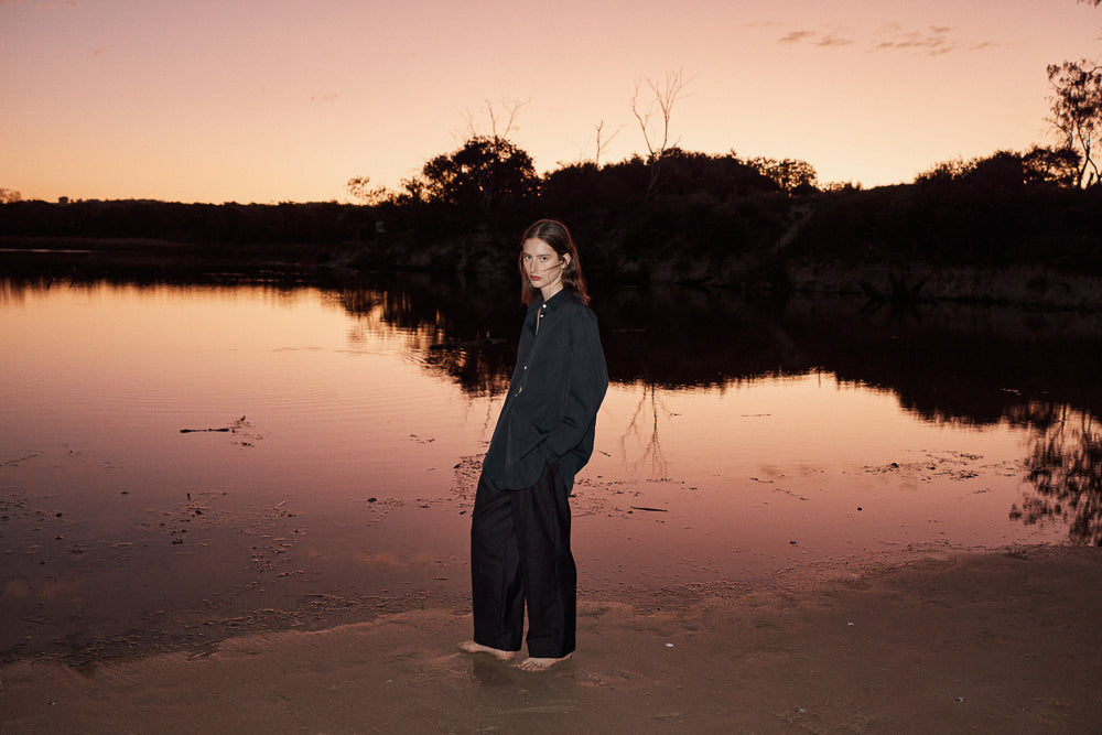 POCKET SHIRT - NAVY-SHIRTS-Watson X Watson-Watson X Watson