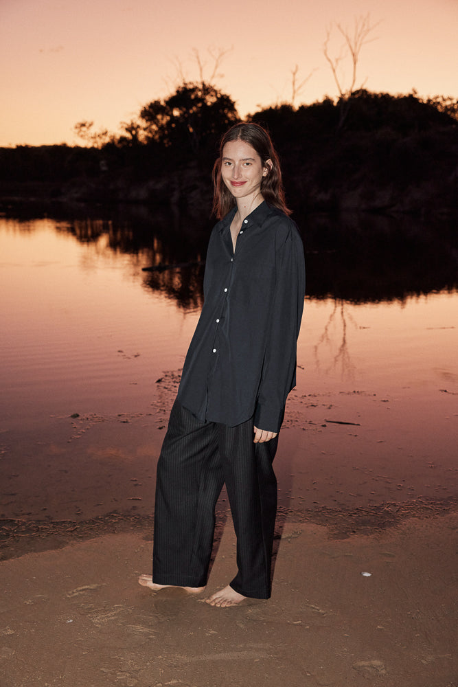 POCKET SHIRT - NAVY-SHIRTS-Watson X Watson-Watson X Watson