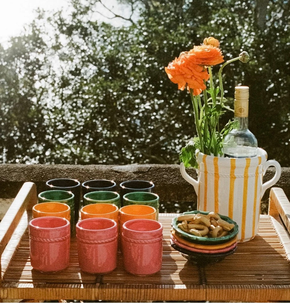 Lido ceramic wine cooler Alex &amp; Trahanas (made in Italy)-Watson X Watson-Watson X Watson