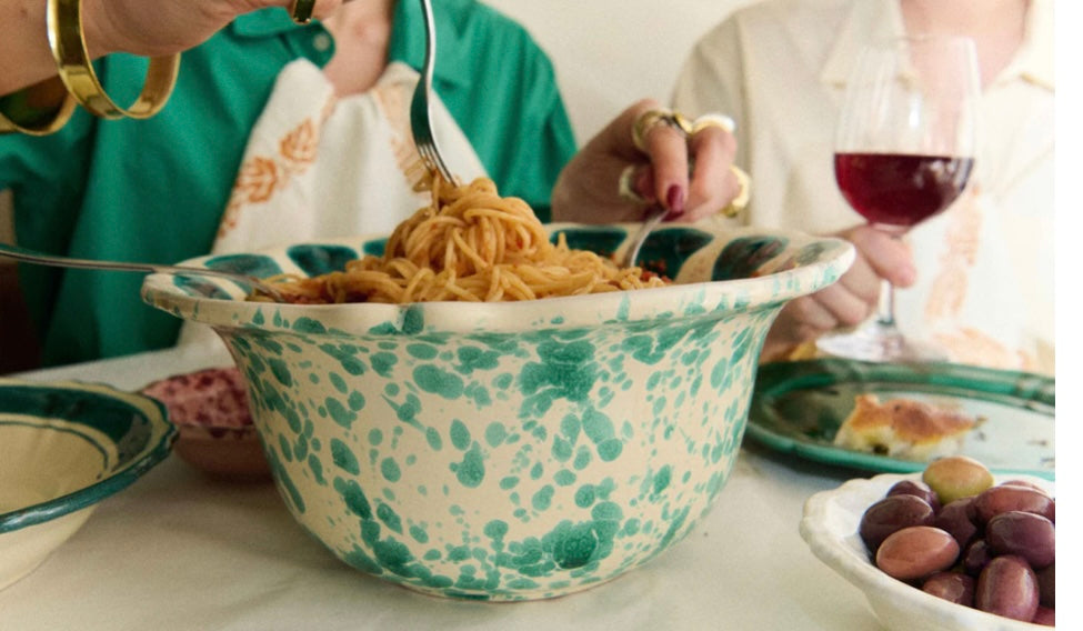 Cavolo ceramic serving bowl Alex &amp; Trahanas (made in Italy)-Watson X Watson-Watson X Watson