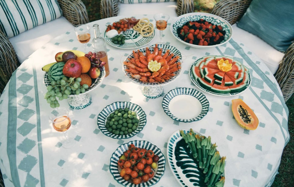 Lido ceramic pasta bowl sea green Alex &amp; Trahanas (made in Italy)-Watson X Watson-Watson X Watson