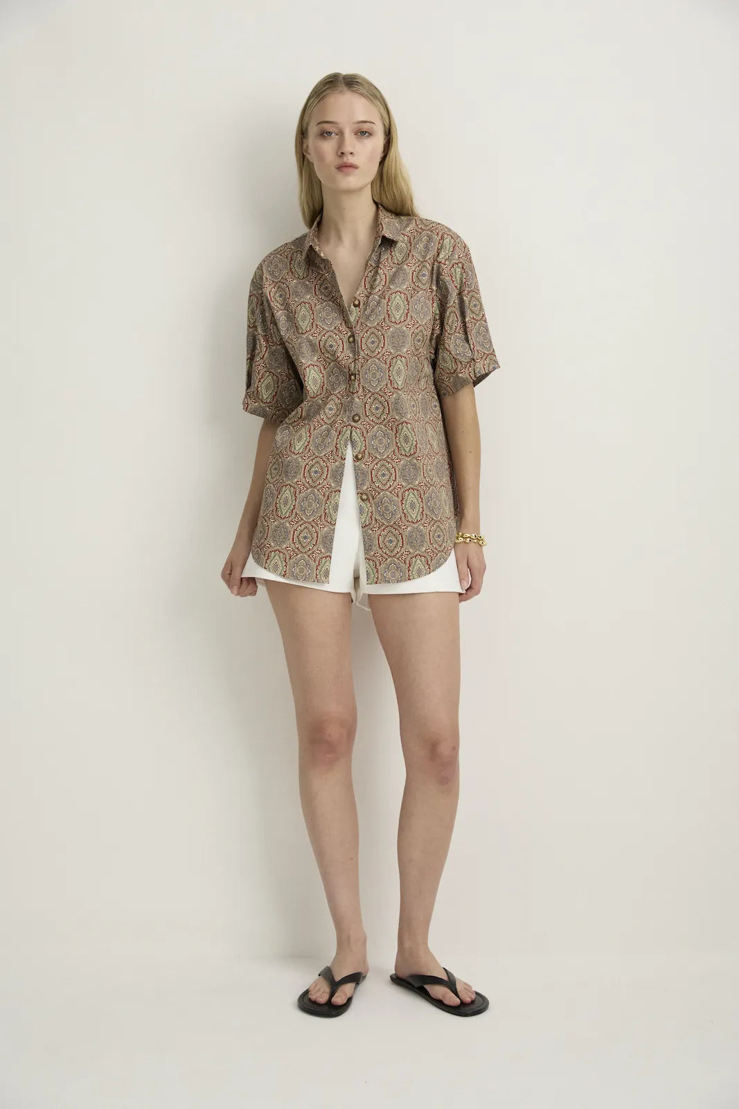 ROLLA SHIRT - RED EMBLEM-SHIRTS-Watson X Watson-Watson X Watson