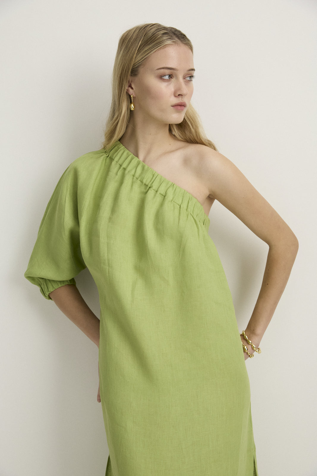ONE SHOULDER MAXI - PEAR-Dresses-Watson X Watson-Watson X Watson