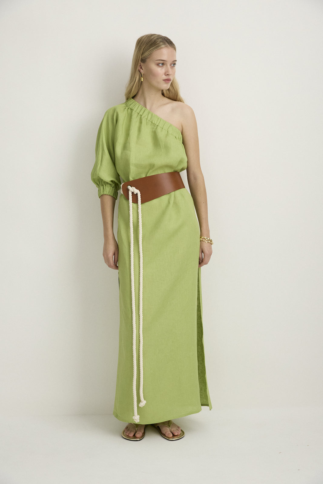 ONE SHOULDER MAXI - PEAR-Dresses-Watson X Watson-Watson X Watson