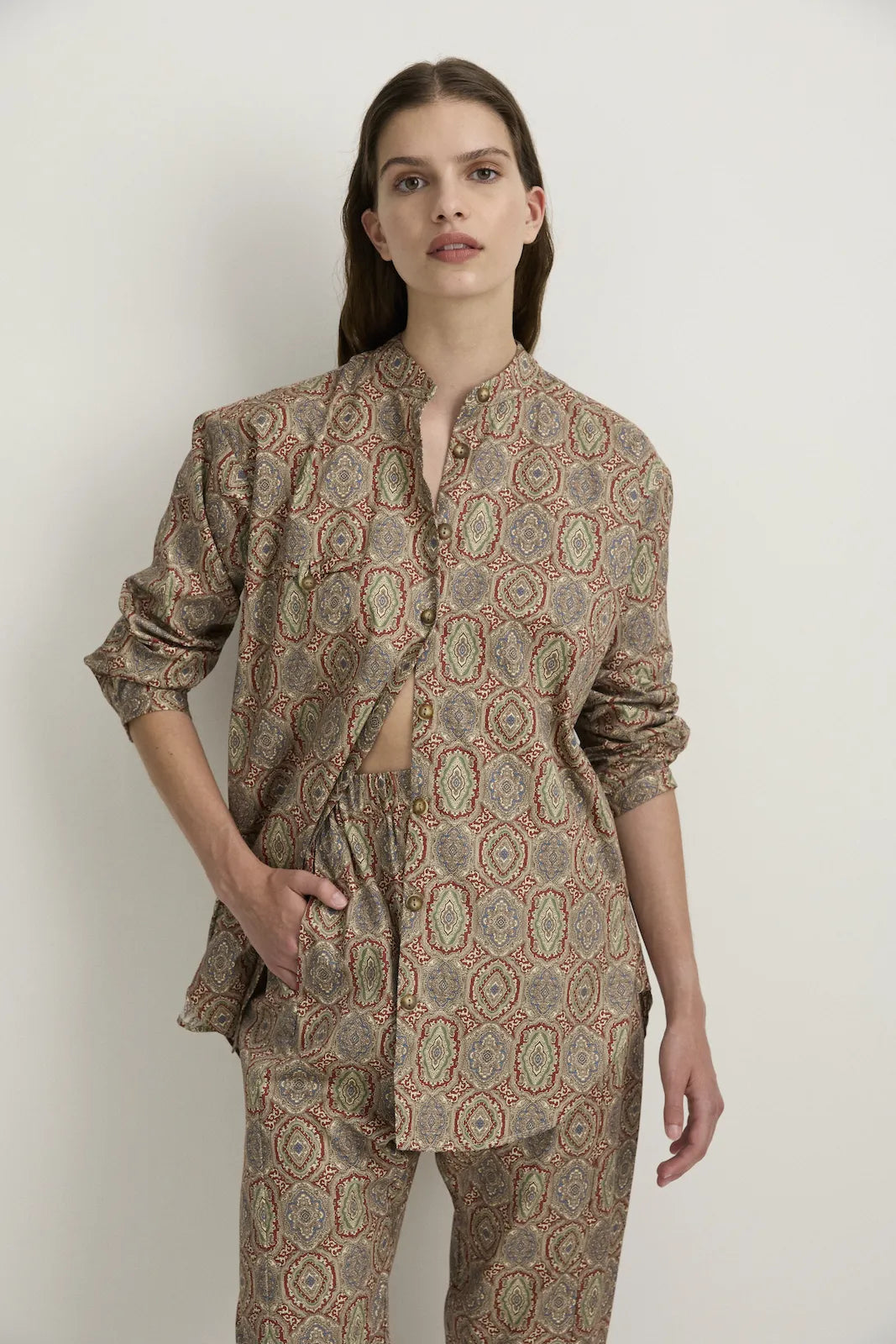 SAILOR SHIRT - RED EMBLEM-SHIRTS-Watson X Watson-Watson X Watson