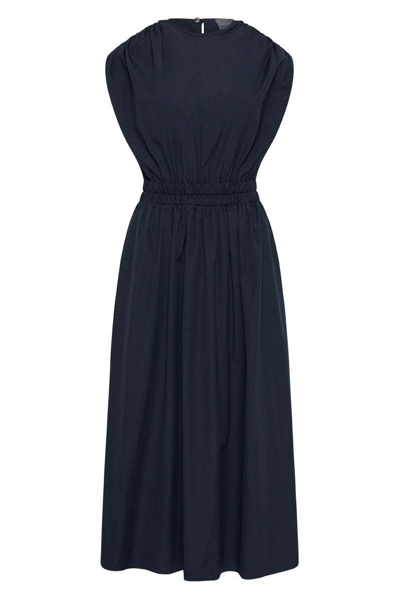 CLOUD DRESS - NAVY-Dresses-Watson X Watson-Watson X Watson