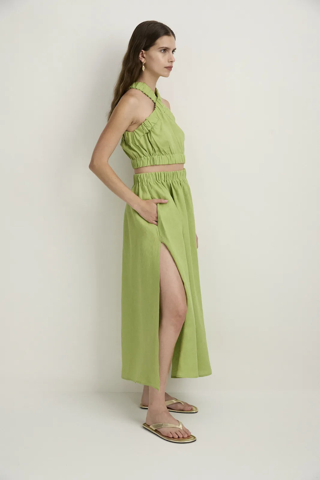 ELASTIC WAIST SKIRT - PEAR-SKIRT-Watson X Watson-Watson X Watson