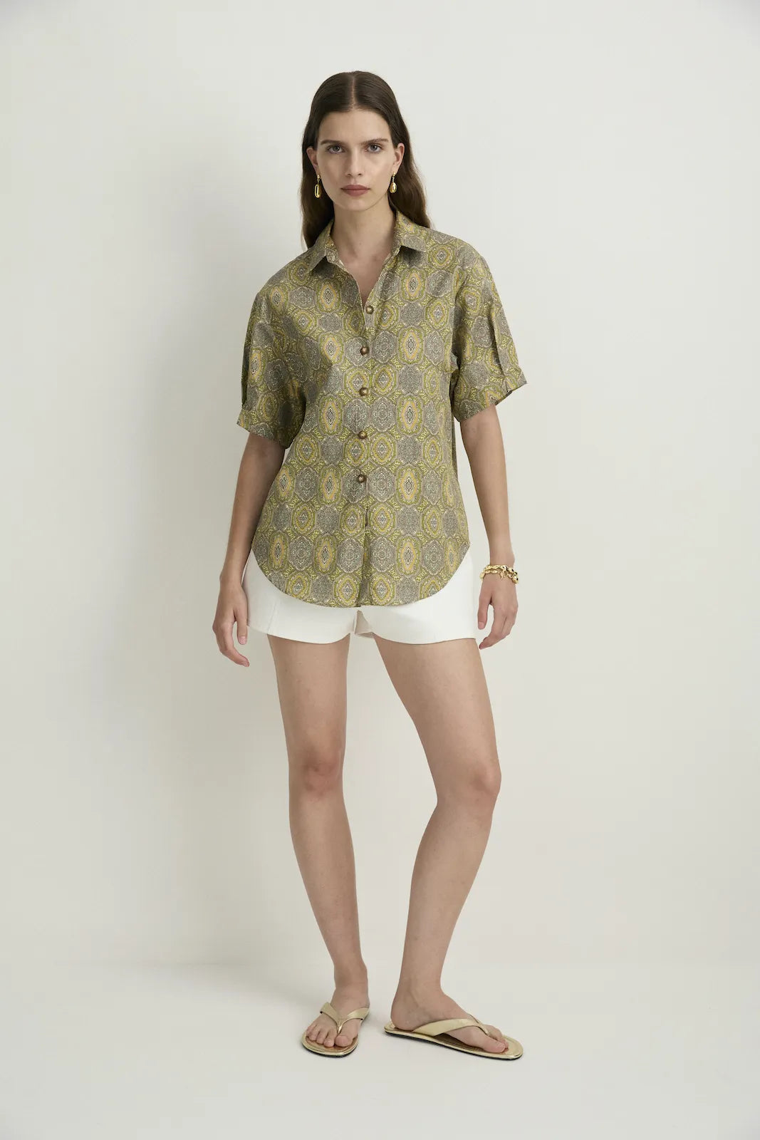 ROLLA SHIRT - YELLOW EMBLEM-SHIRTS-Watson X Watson-Watson X Watson