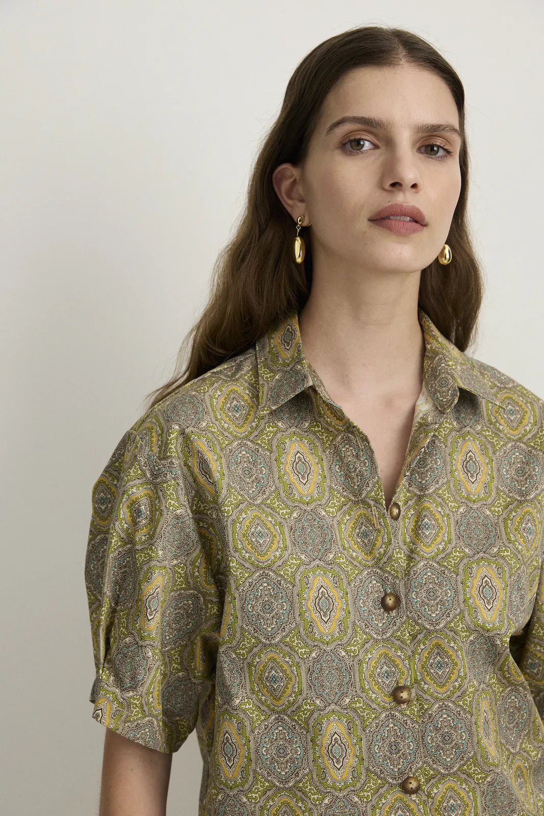 ROLLA SHIRT - YELLOW EMBLEM-SHIRTS-Watson X Watson-Watson X Watson