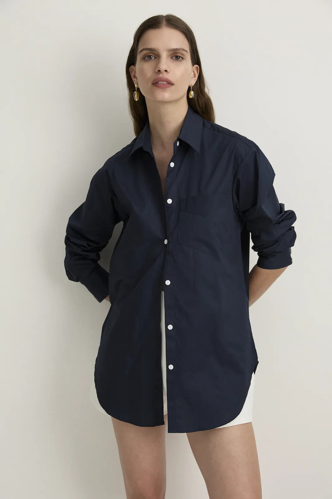 POCKET SHIRT - NAVY-SHIRTS-Watson X Watson-Watson X Watson
