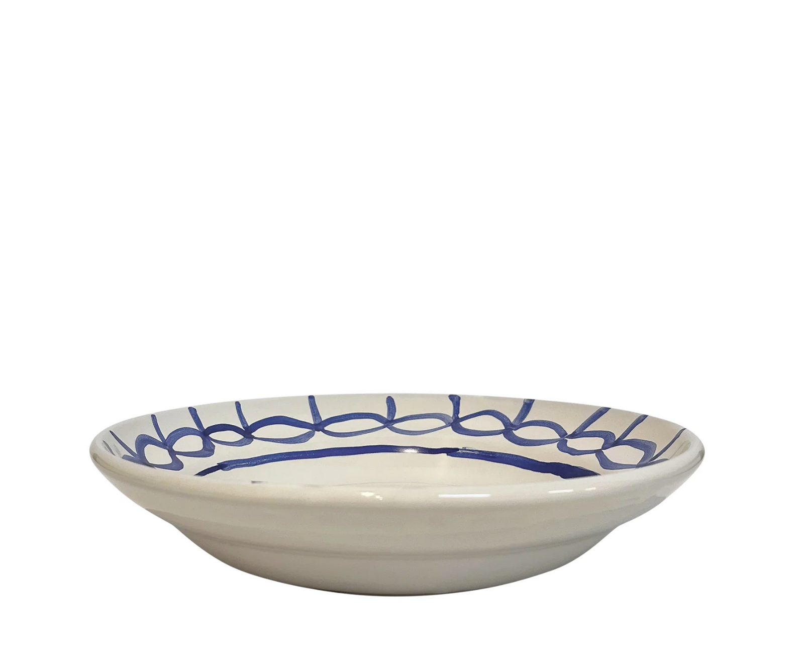 Alex & Trahanas: Corda Pasta Bowl - Blue-Homewares-Watson X Watson-Watson X Watson