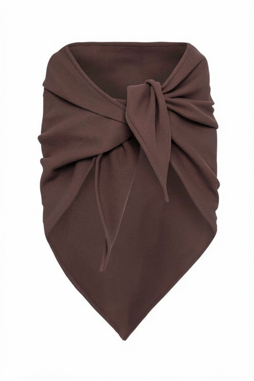 BIG SOFTY - WRAP SCARF - MOCHA-SCARF-Watson X Watson-Watson X Watson