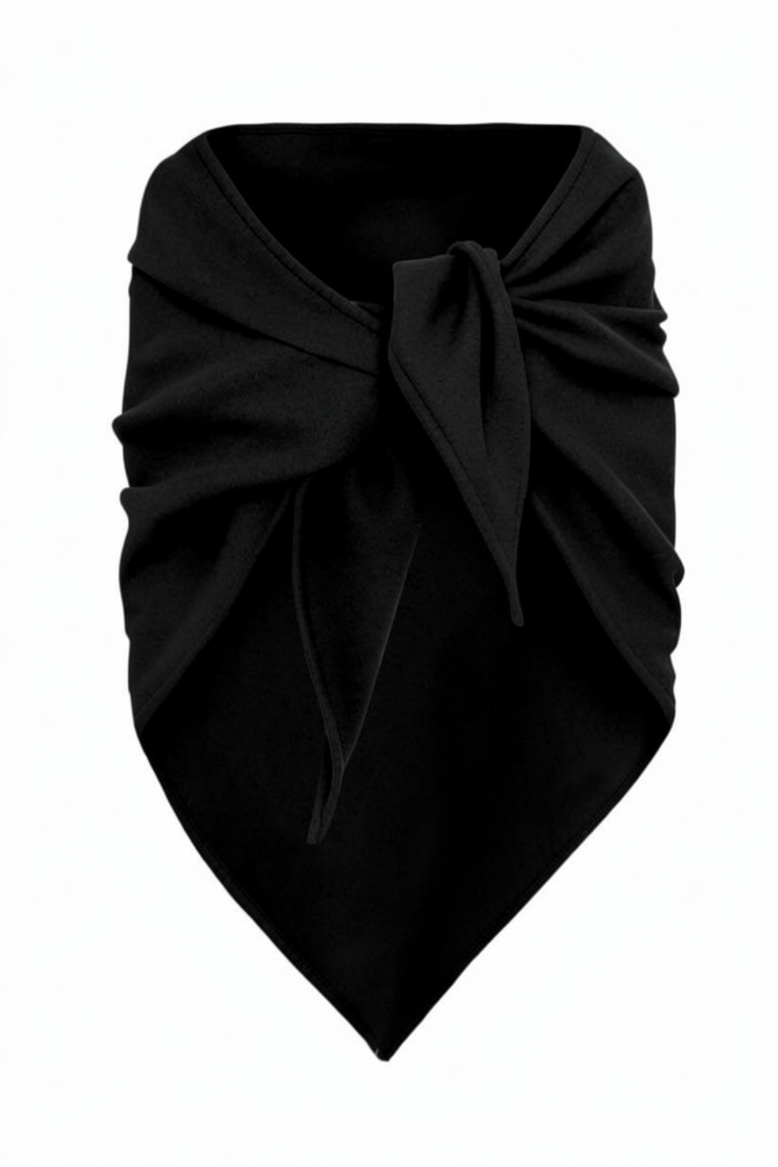 BIG SOFTY - WRAP SCARF - BLACK-SCARF-Watson X Watson-Watson X Watson