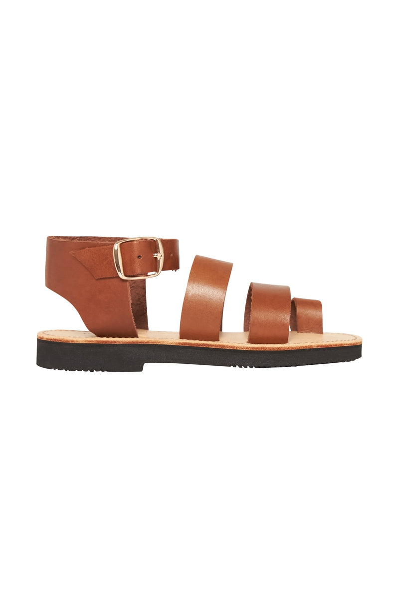 TOE GRAB SANDAL - WALNUT-Footwear-Watson X Watson-Watson X Watson