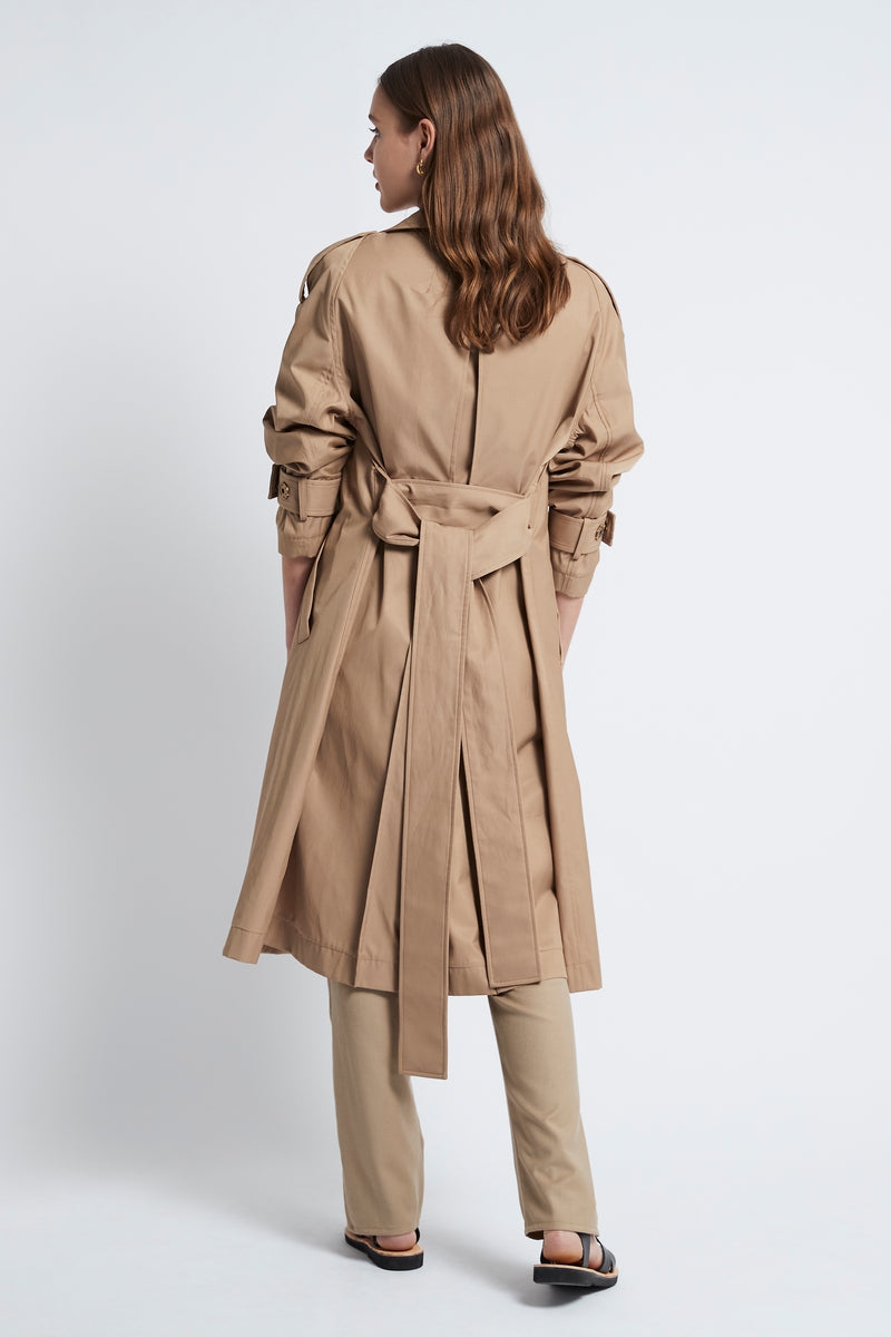 THE TRENCH - CAMEL-Coats &amp; Jackets-Watson X Watson-Watson X Watson