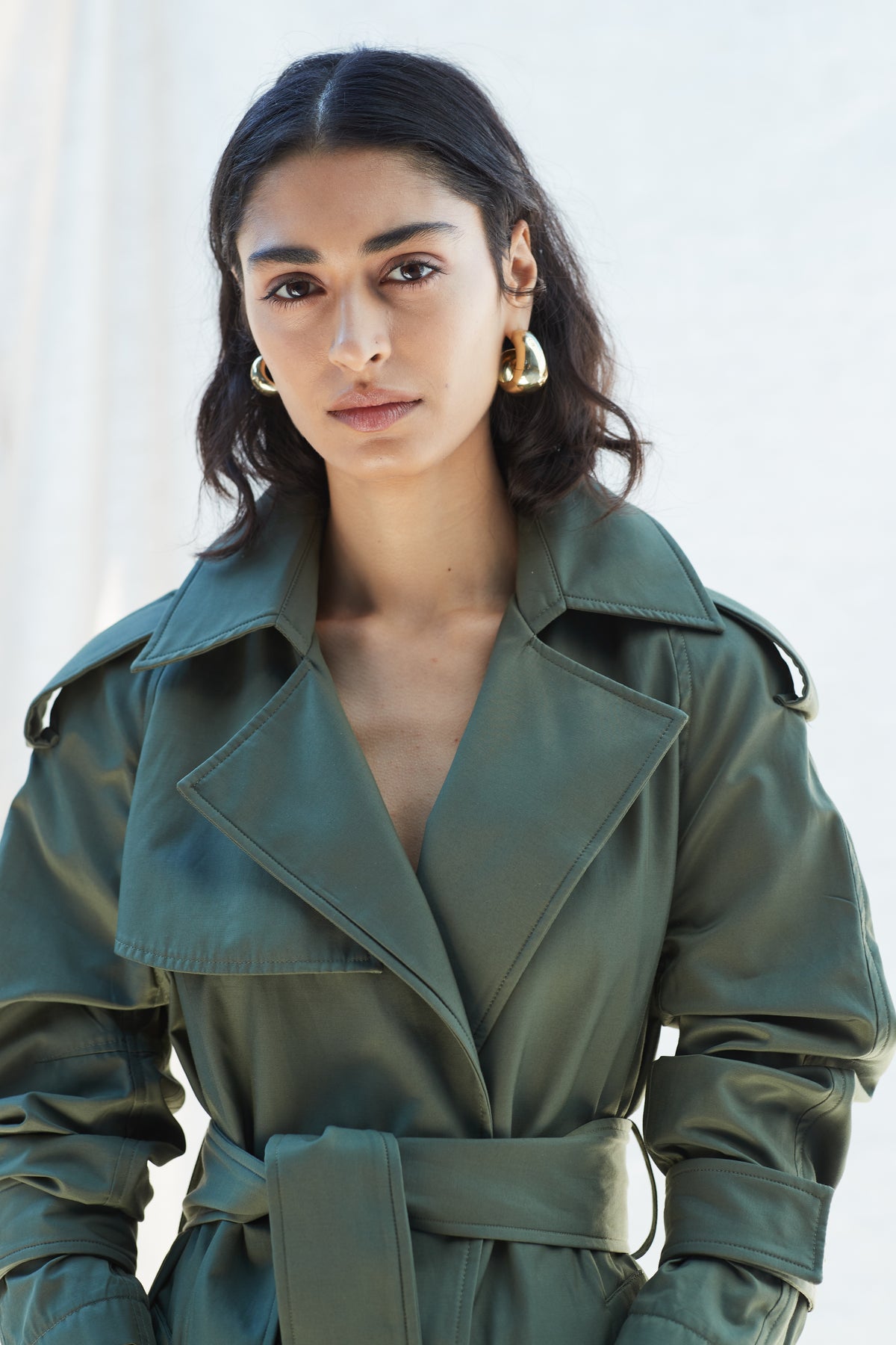 THE TRENCH - KHAKI-Coats &amp; Jackets-Watson X Watson-Watson X Watson