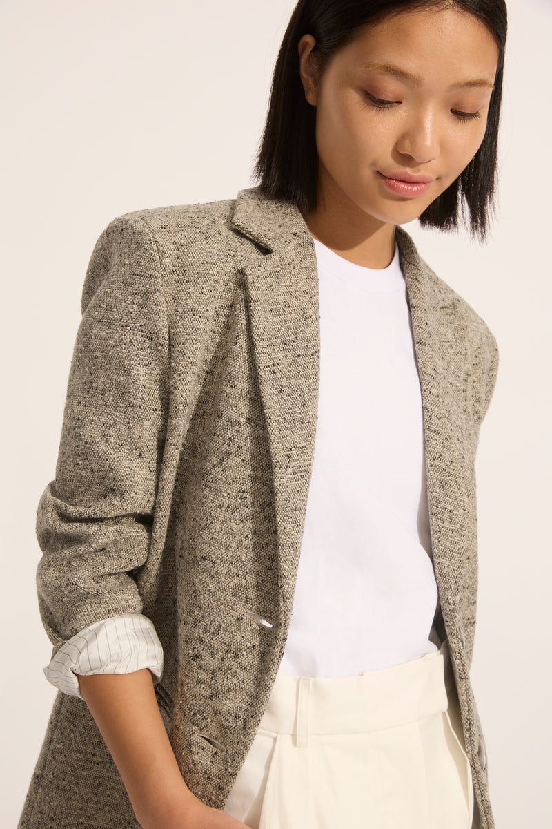 SPRING BLAZER - SPRING TWEED