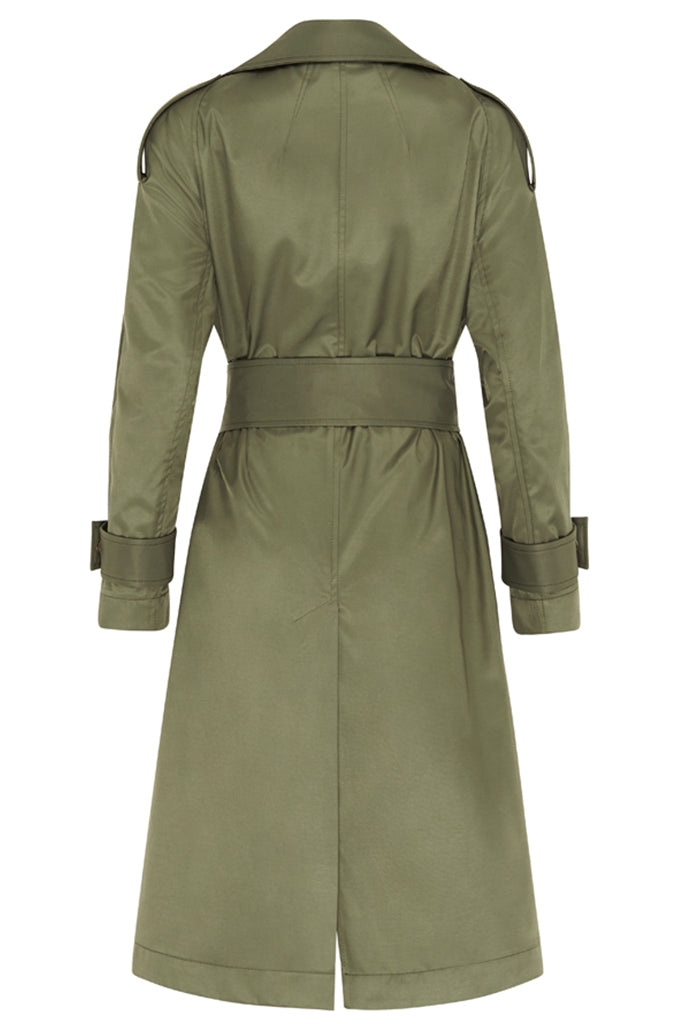 THE TRENCH - KHAKI-Coats & Jackets-Watson X Watson-Watson X Watson