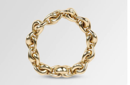 LOUISE OLSEN - HUG CHAIN BRACELET BRASS-Jewellery-Watson X Watson-Watson X Watson